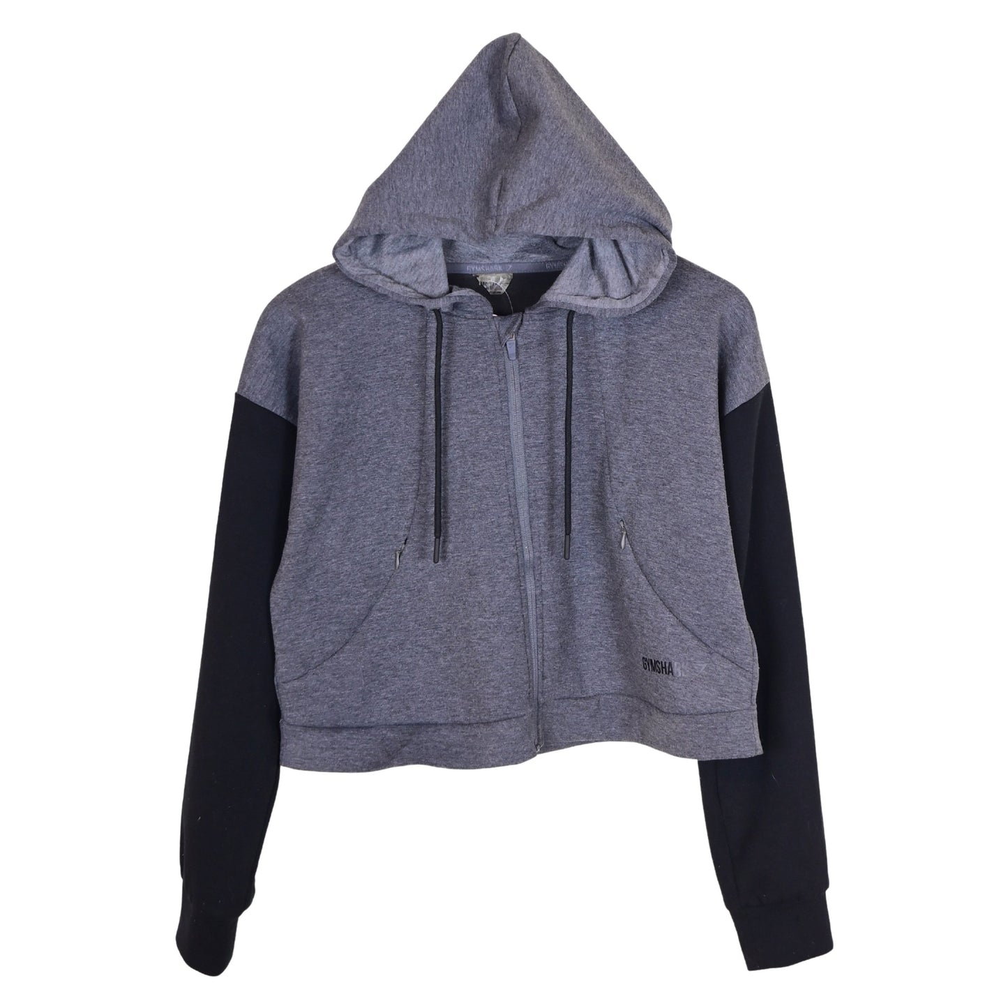 Women's Crop Zipper Hoodie