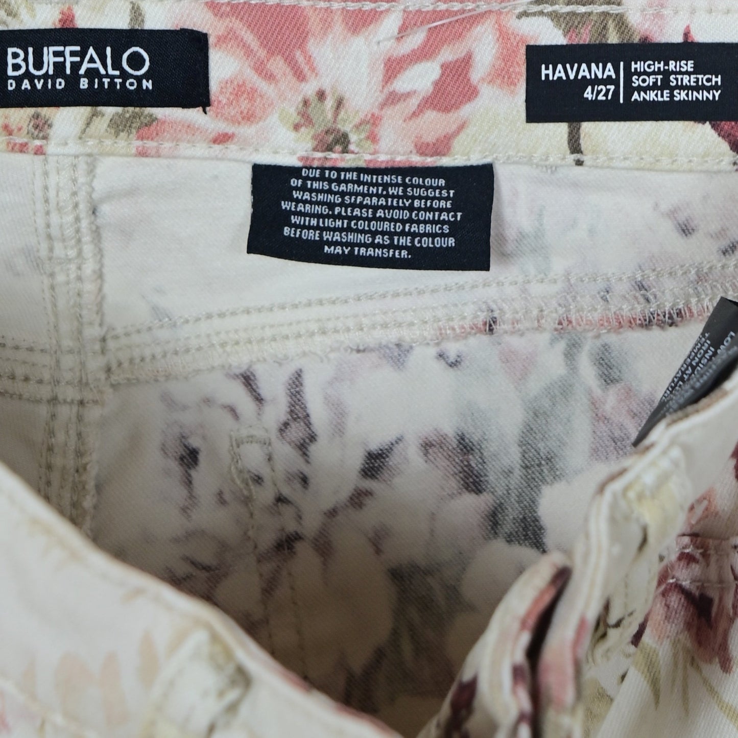 Women's Floral Jeans