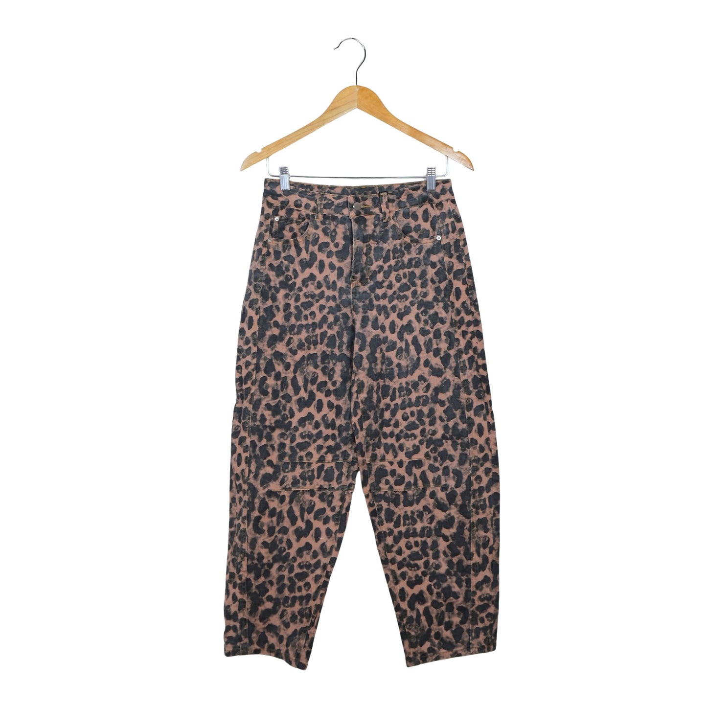 Women's Leopard Printed Jeans