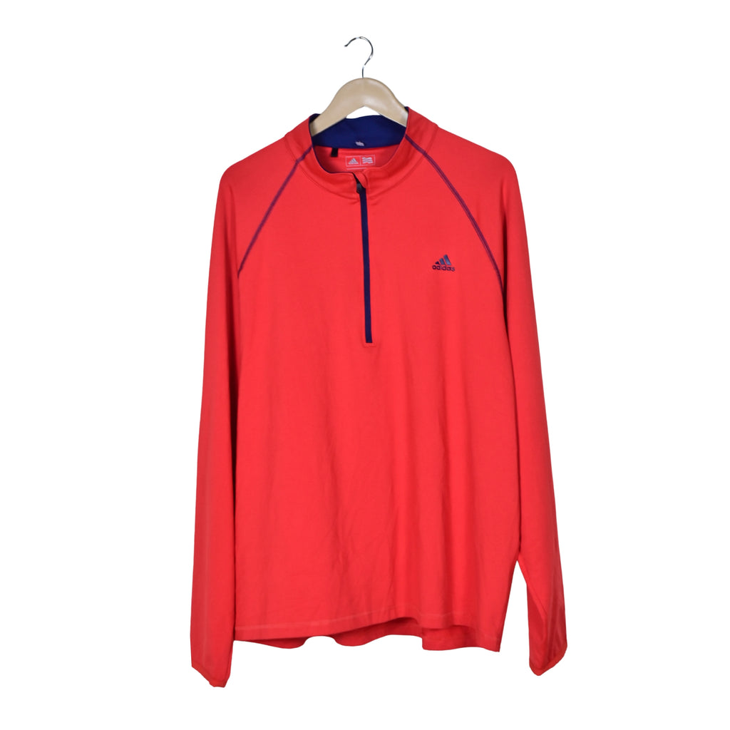 Men's Quarter Zipper T-Shirt
