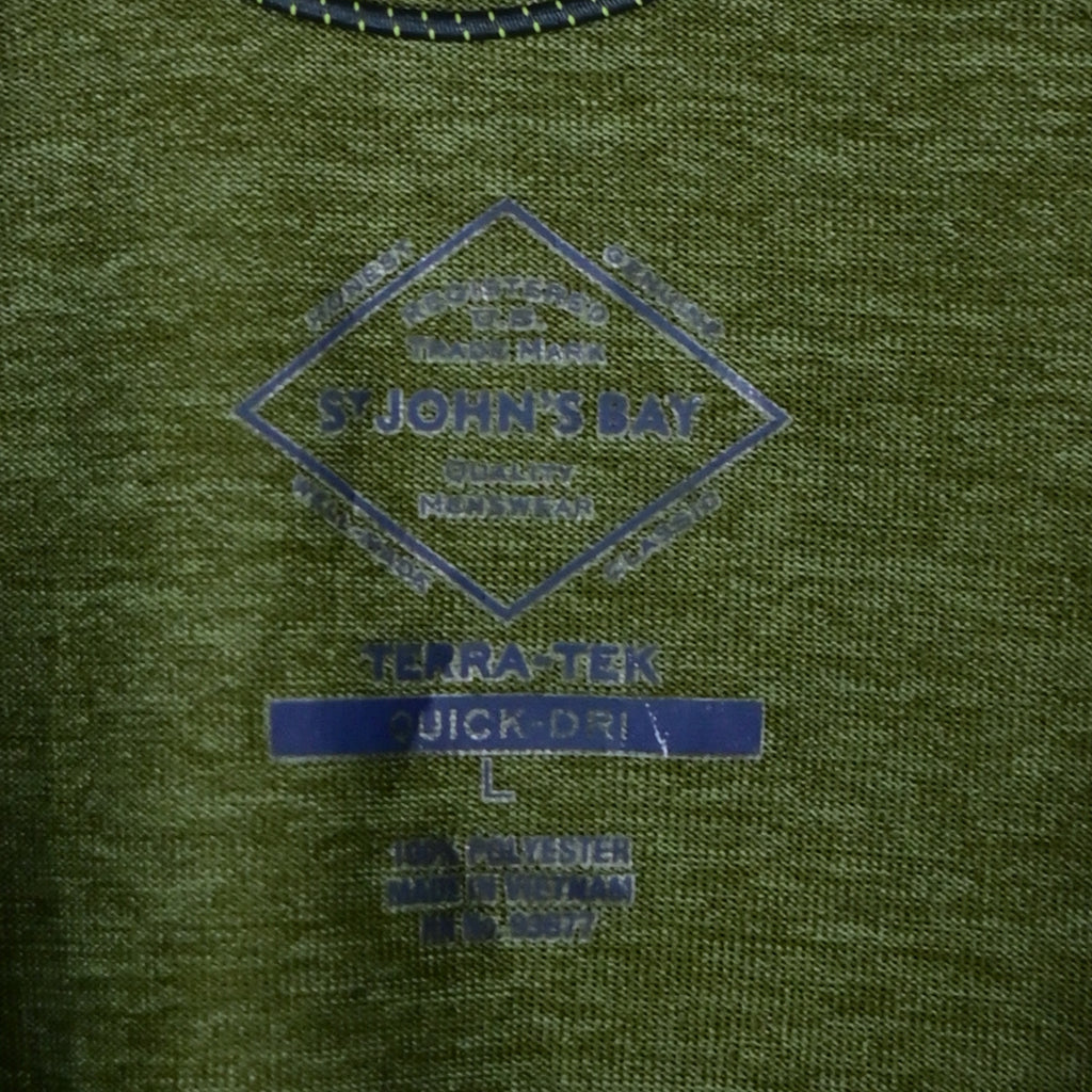 Men's Quarter Zipper Polo T-Shirt