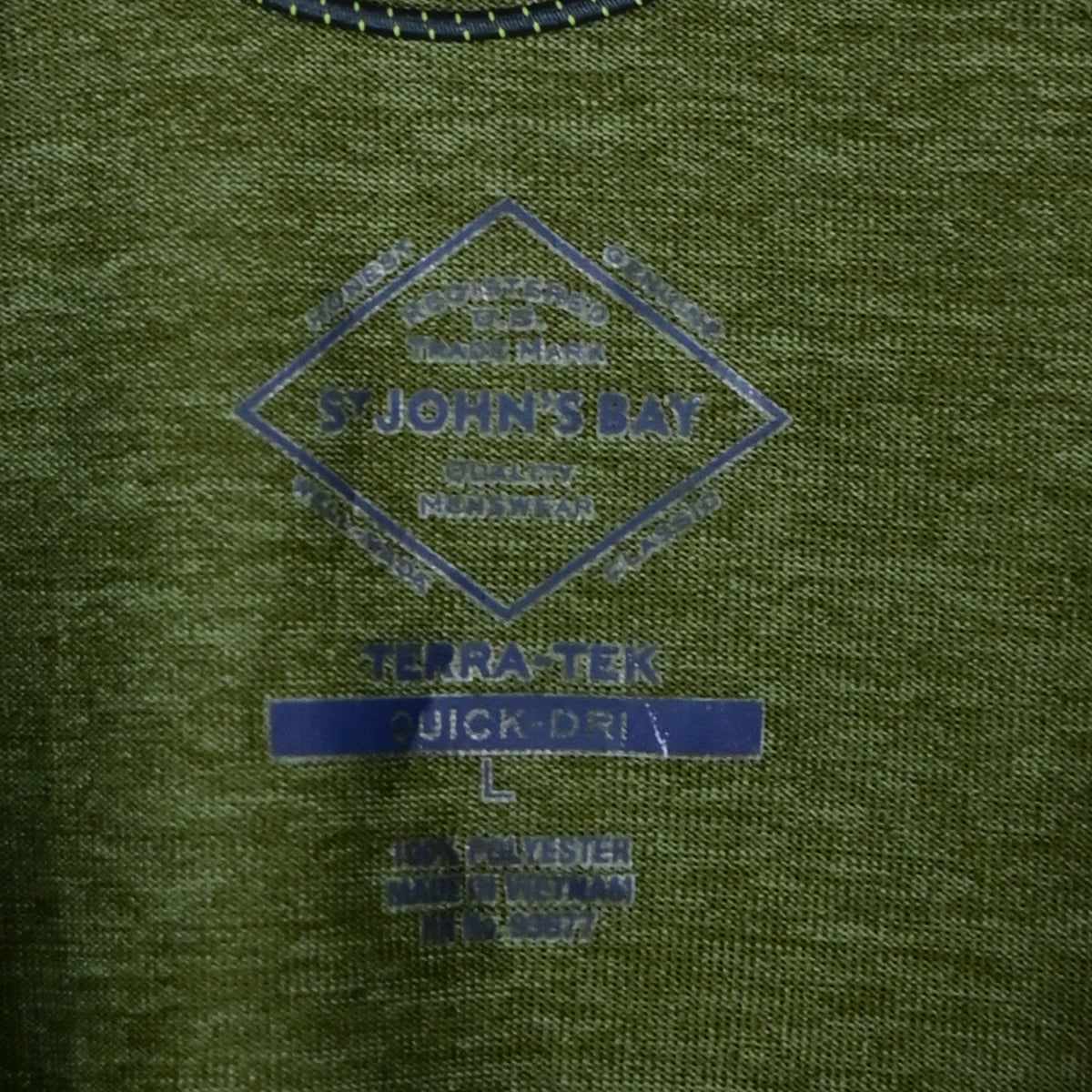 Men's Quarter Zipper Polo T-Shirt