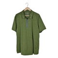 Men's Quarter Zipper Polo T-Shirt