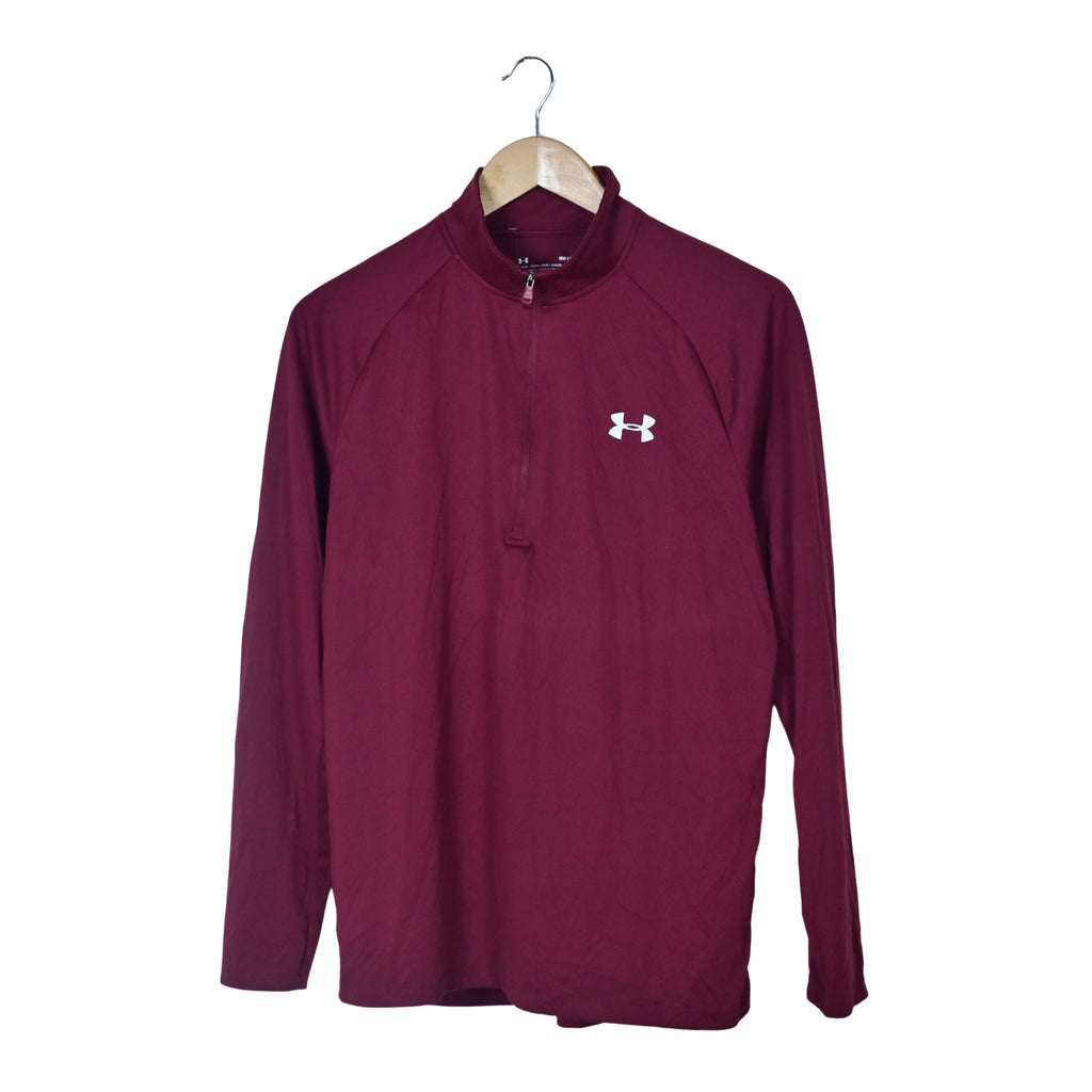 Men's Quarter Zipper T-Shirt