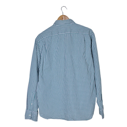 Men's Checkered Button Up Shirt