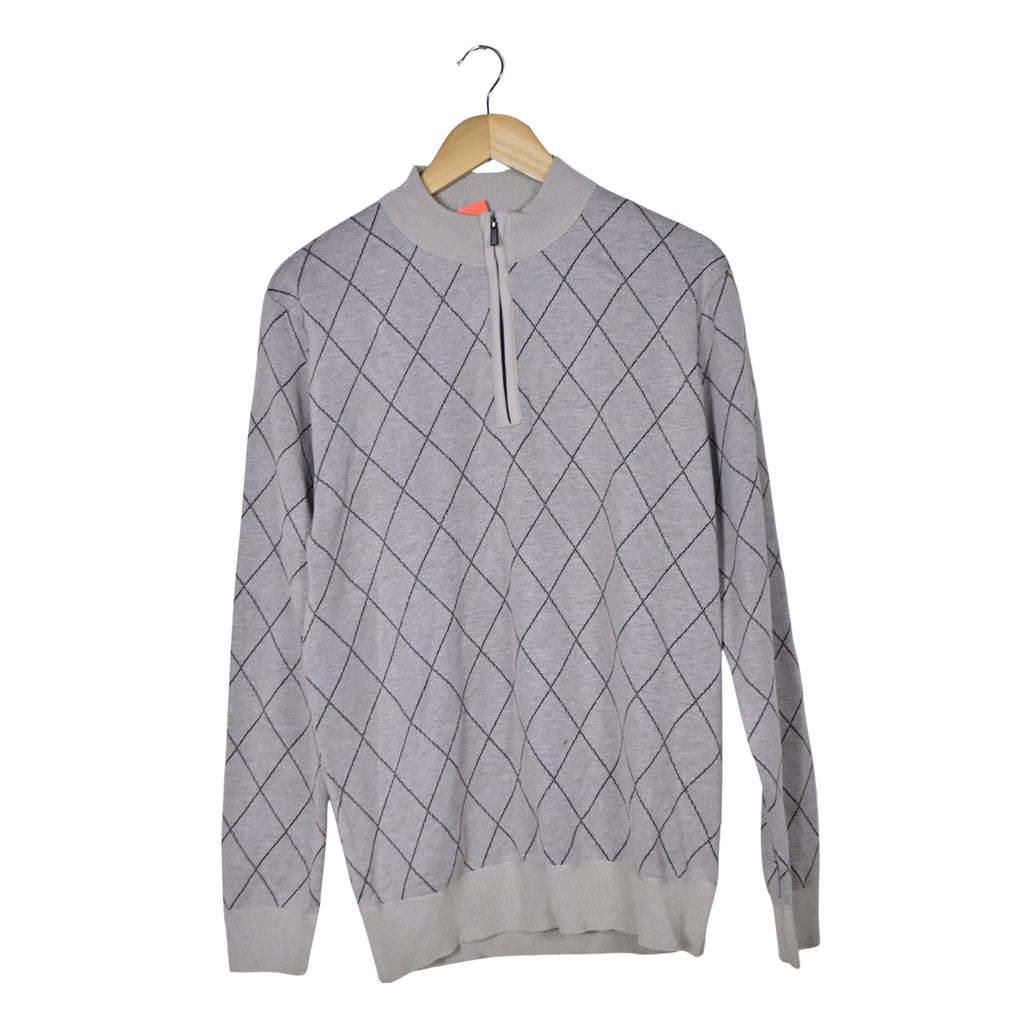 Men's Quarter Zipper Sweatshirt