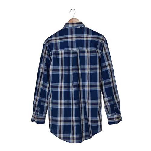 Men's Checkered Button Down Shirt
