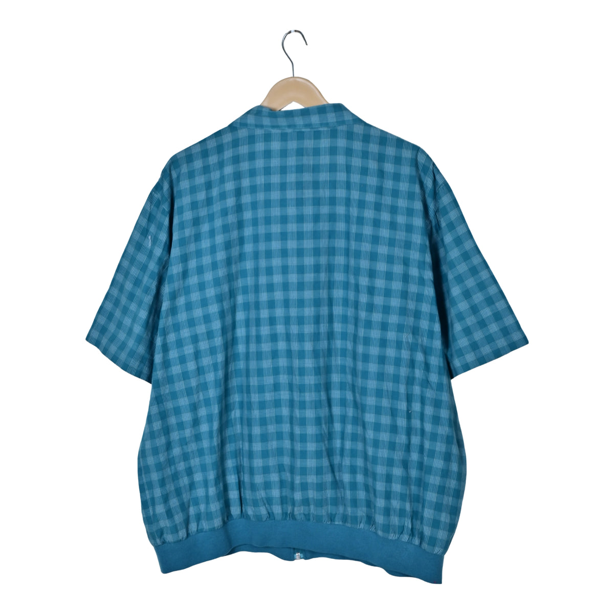 Men's Zip-Up Half Sleeves Shirt