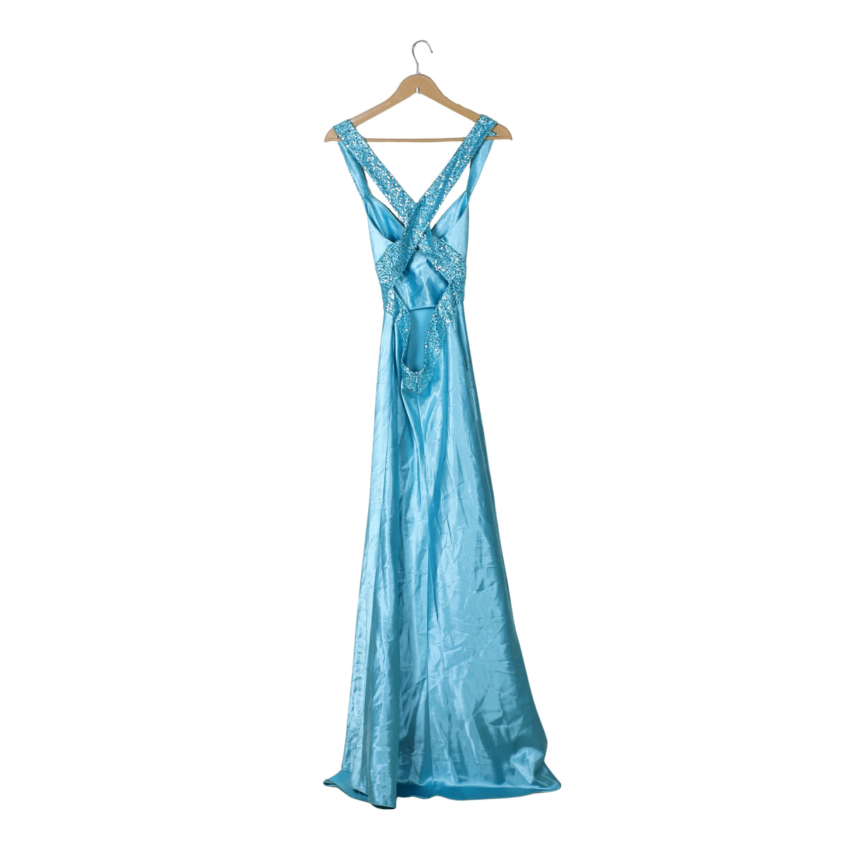 Women's Satin Evening Gown