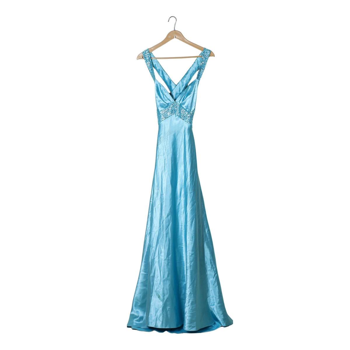 Women's Satin Evening Gown