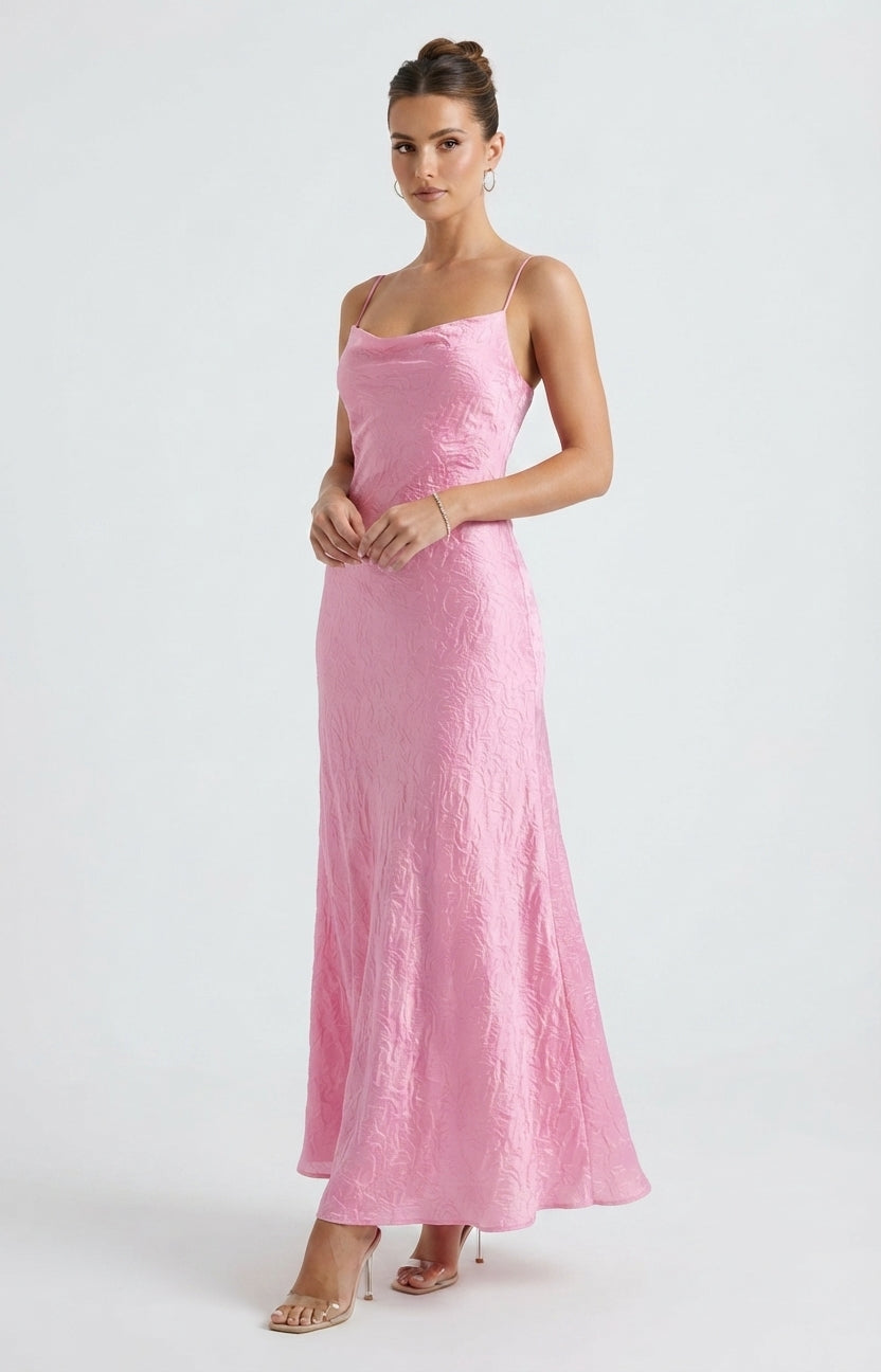 Women's Shimmery Cami Maxi Dress