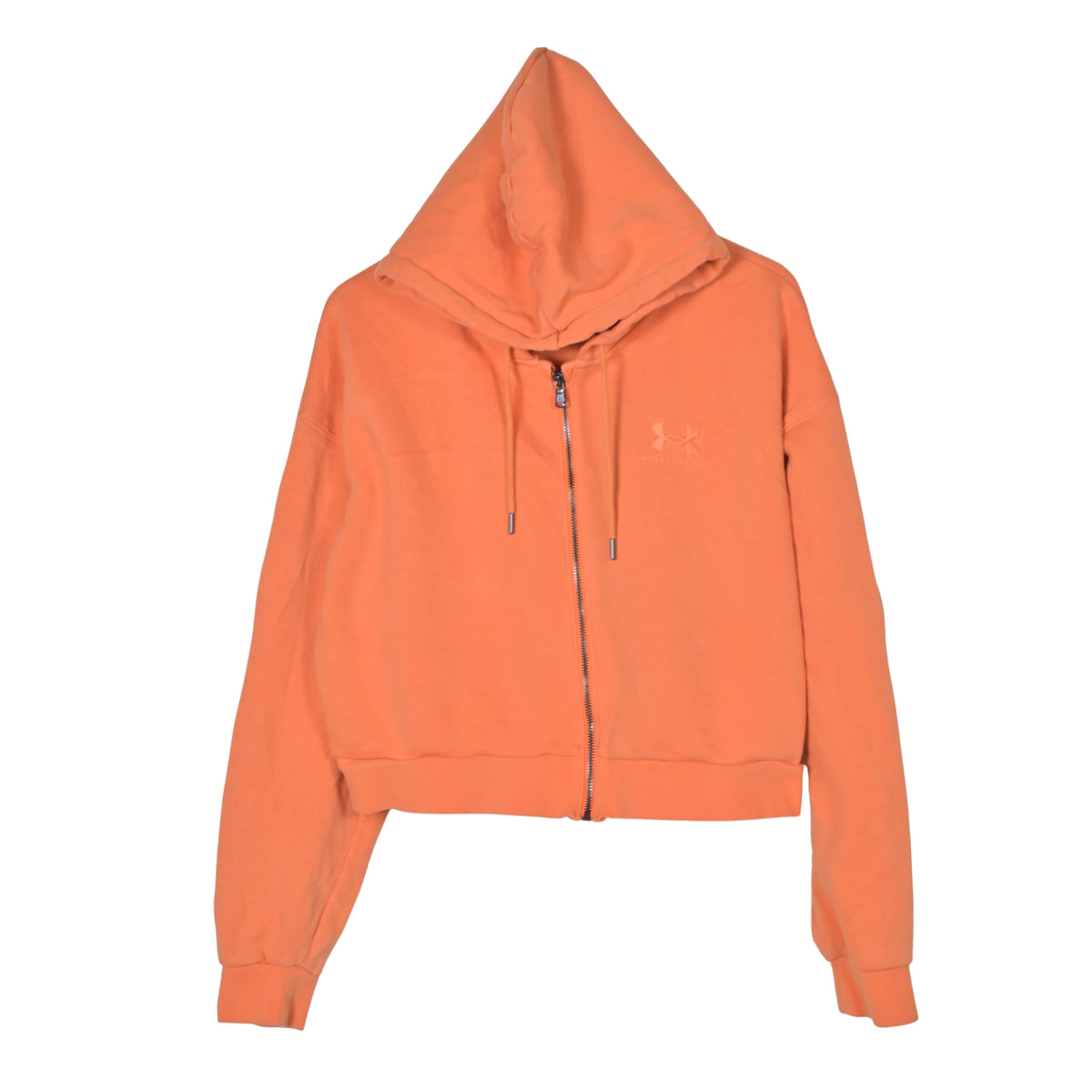 Women's Cropped Zipper Hoodie