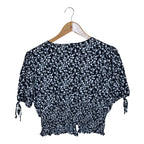 Women's V-Neck Floral Top