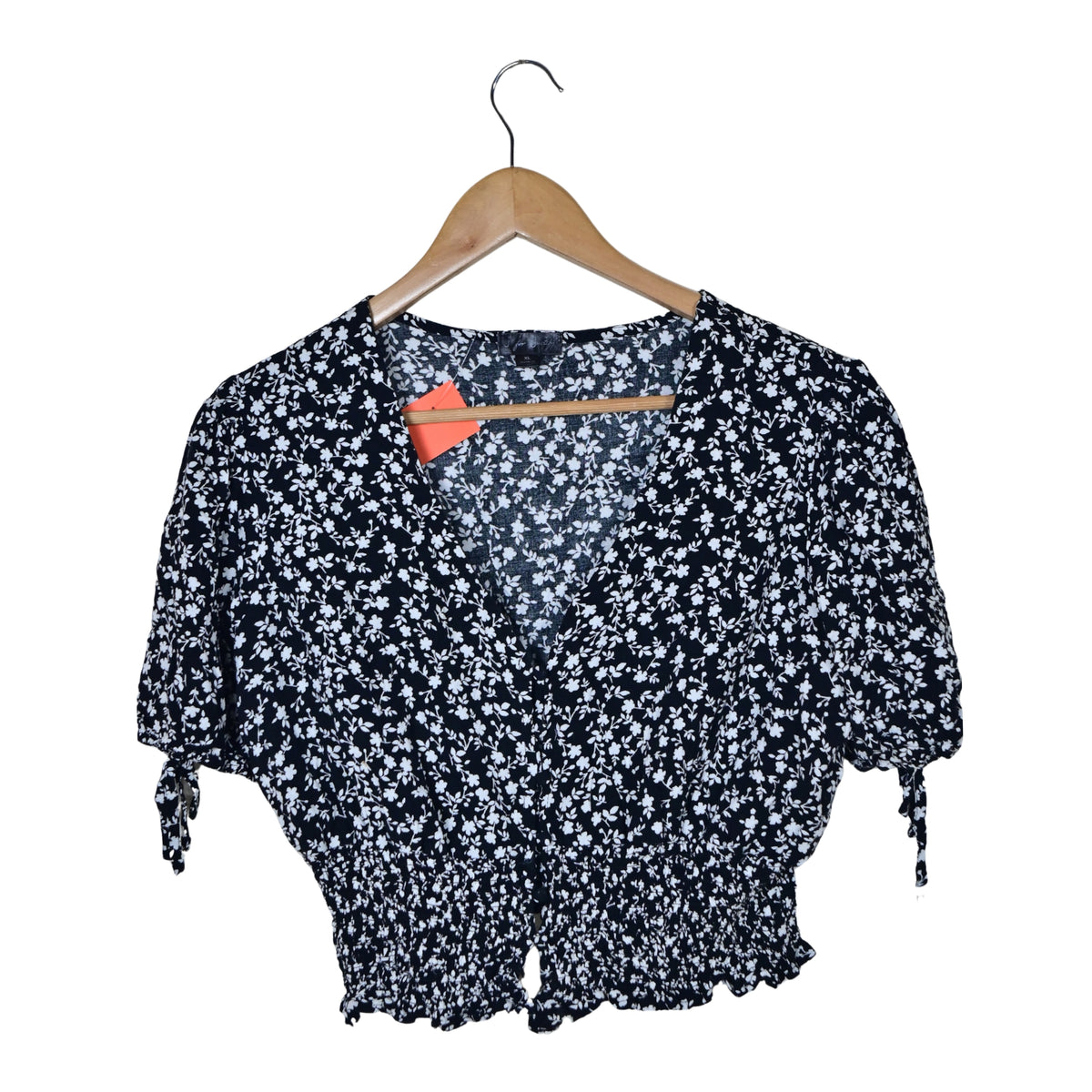 Women's V-Neck Floral Top