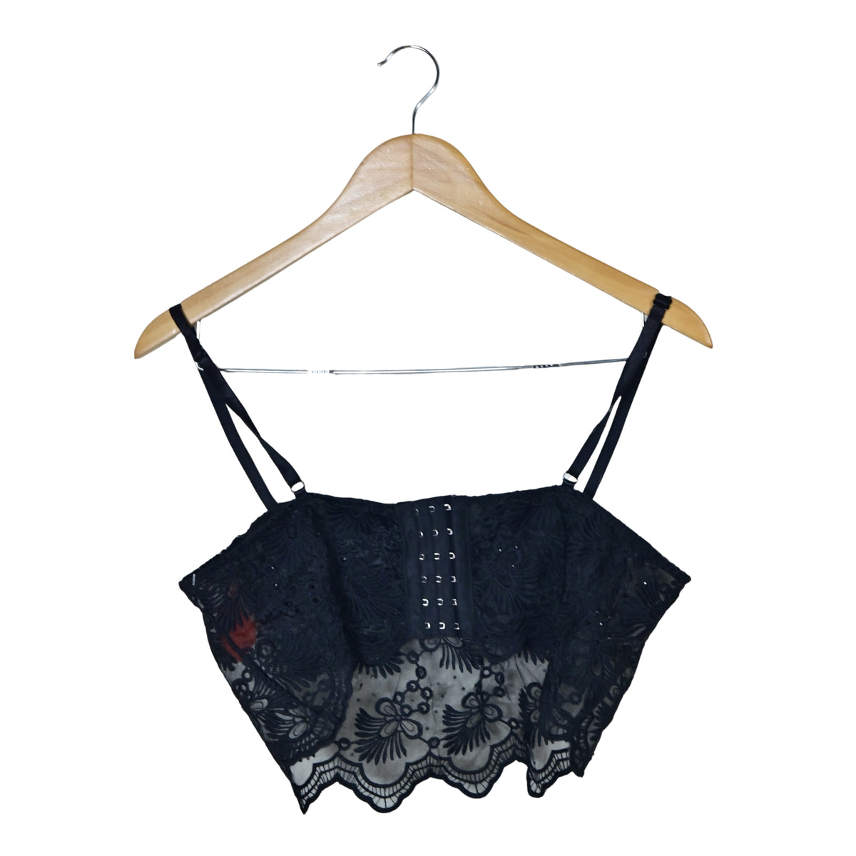 Women's Bustier Lace Crop Top