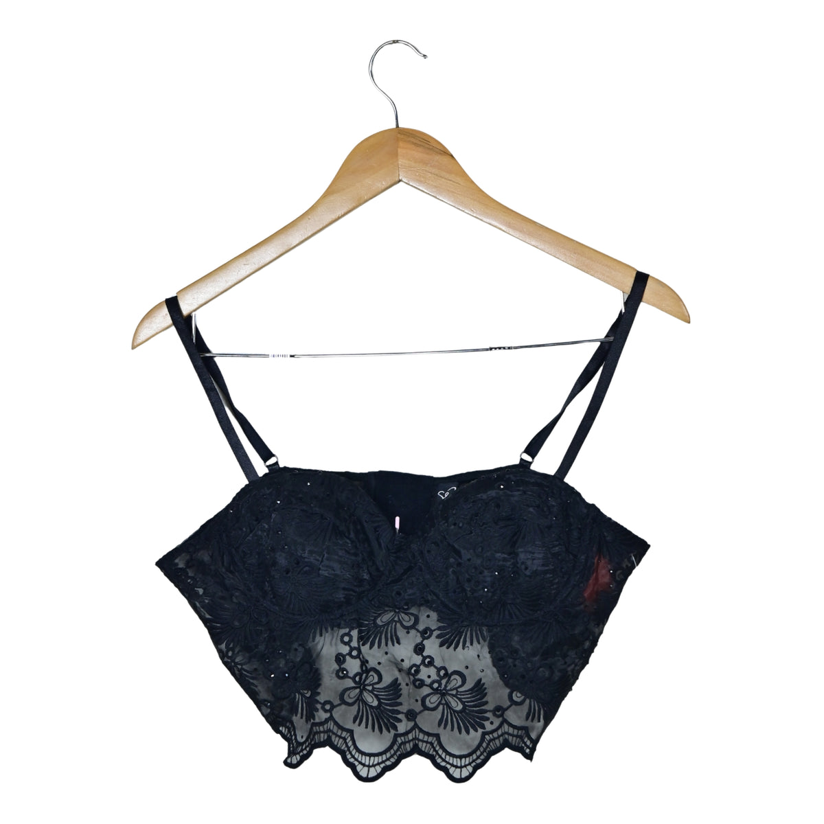 Women's Bustier Lace Crop Top
