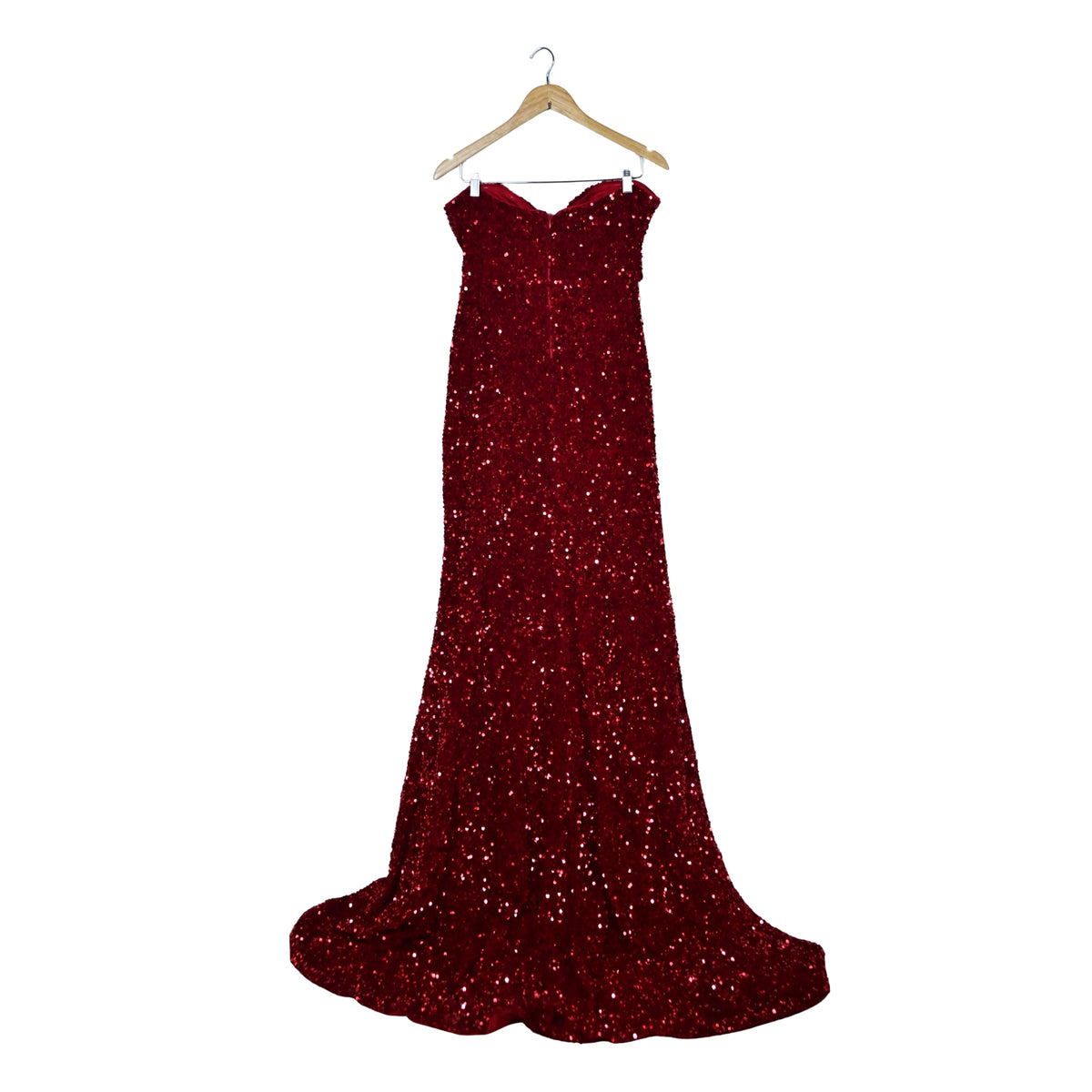 Women's Strapless Long Maxi Gown