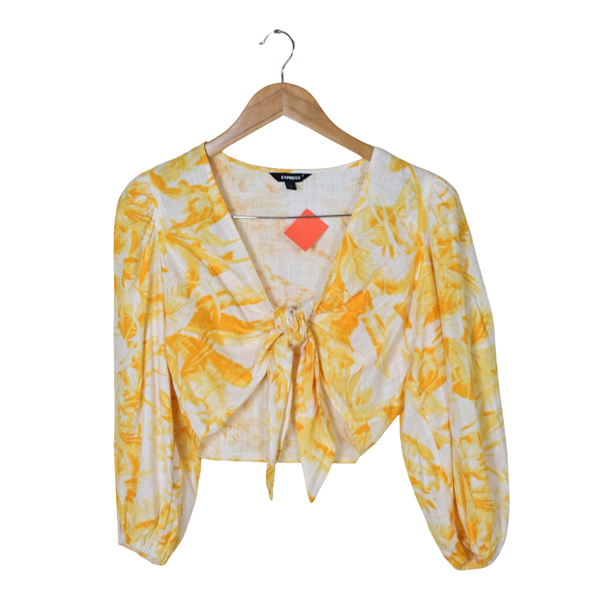 Women's Front Tie Crop Top