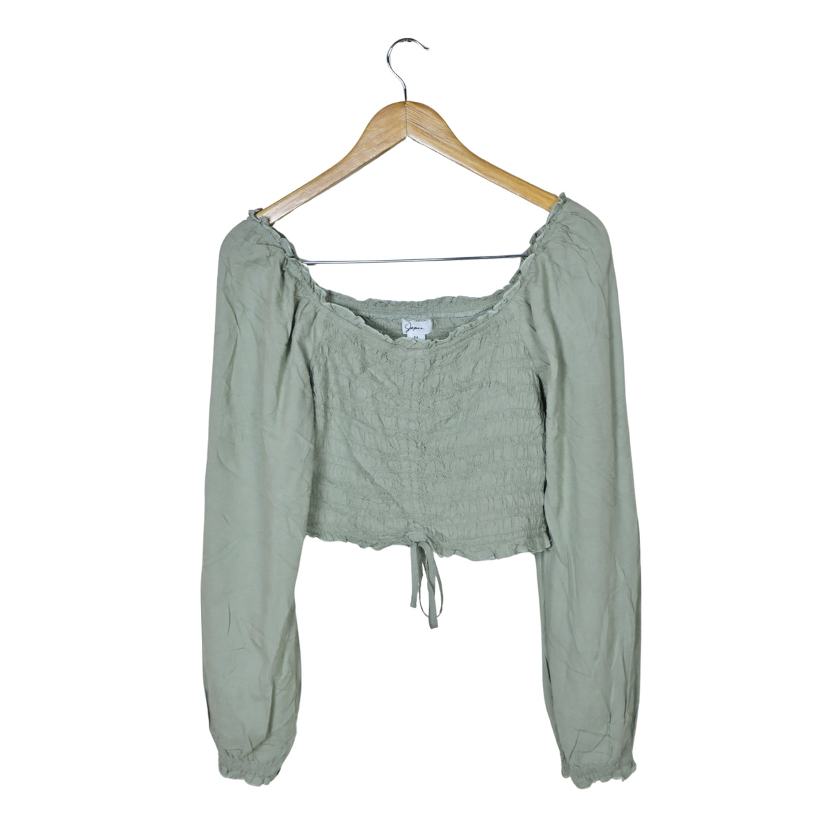 Women's Off-Shoulder Smocked Top
