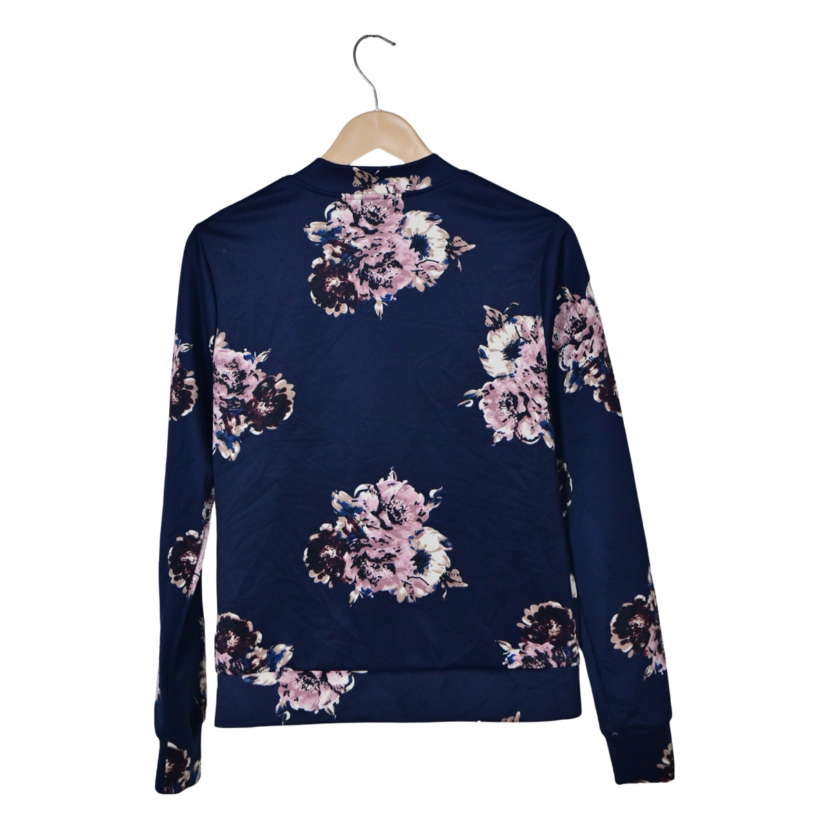 Women's Floral Zipper Jacket