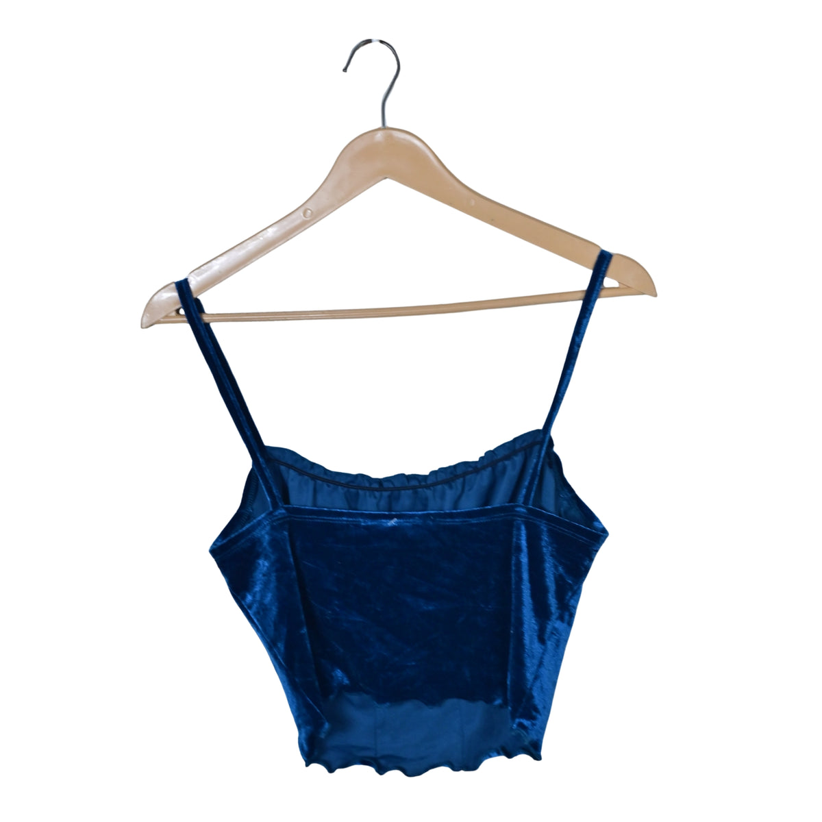 Women's Velvet Crop Top