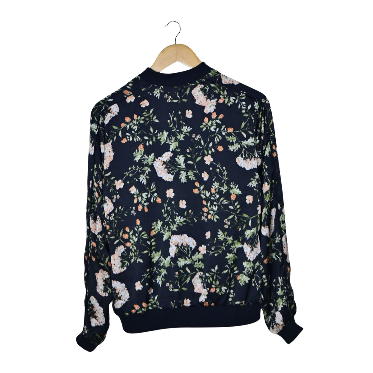 Women's Floral Zipper Jacket