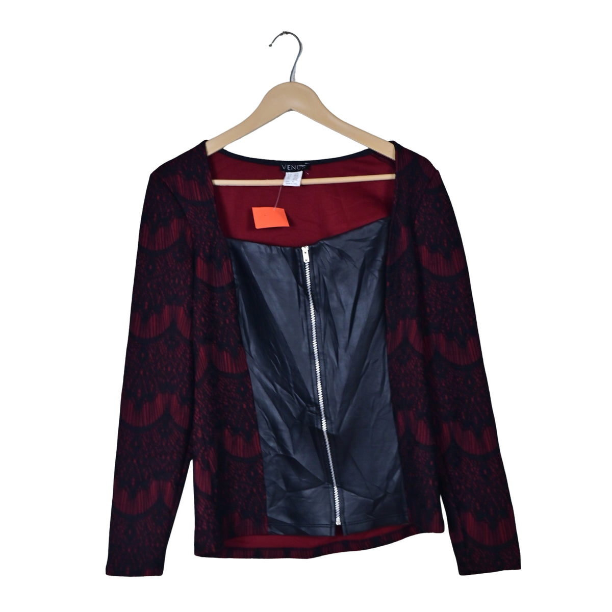 Women's Front Zipper Top