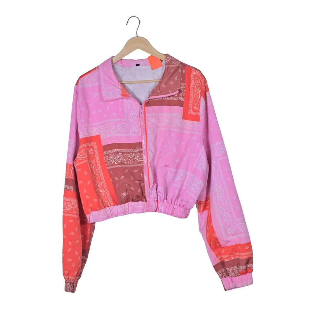 Women's Crop Zipper Jacket