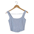 Women's Glitter Crop Top