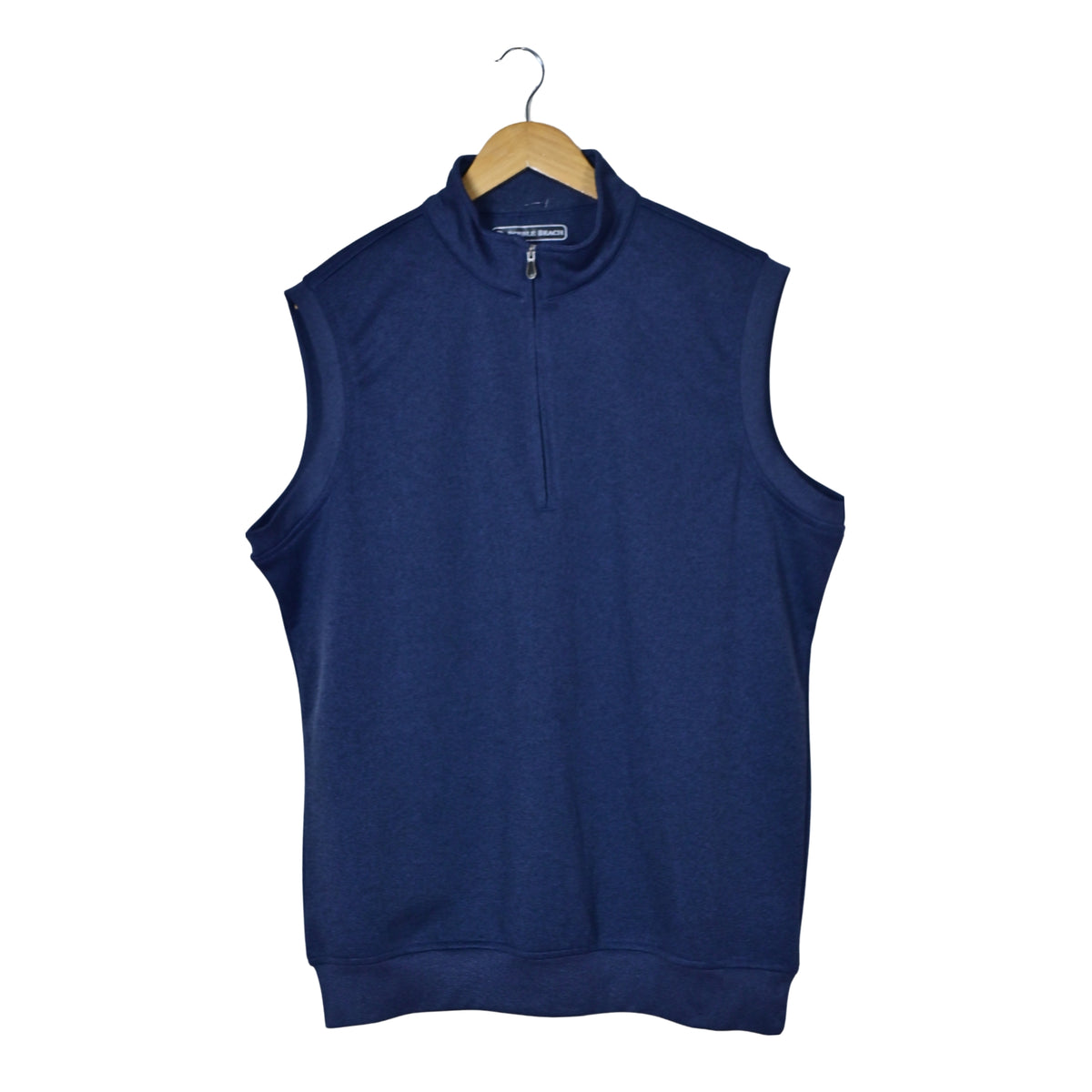 Men's Sleeveless Quarter Zipper