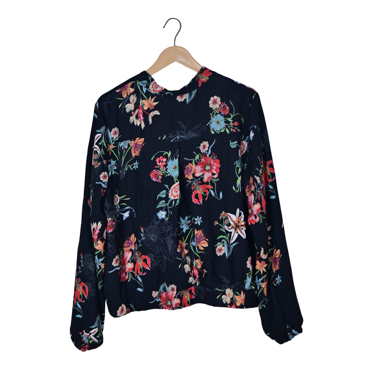 Women's Floral Zipper Jacket