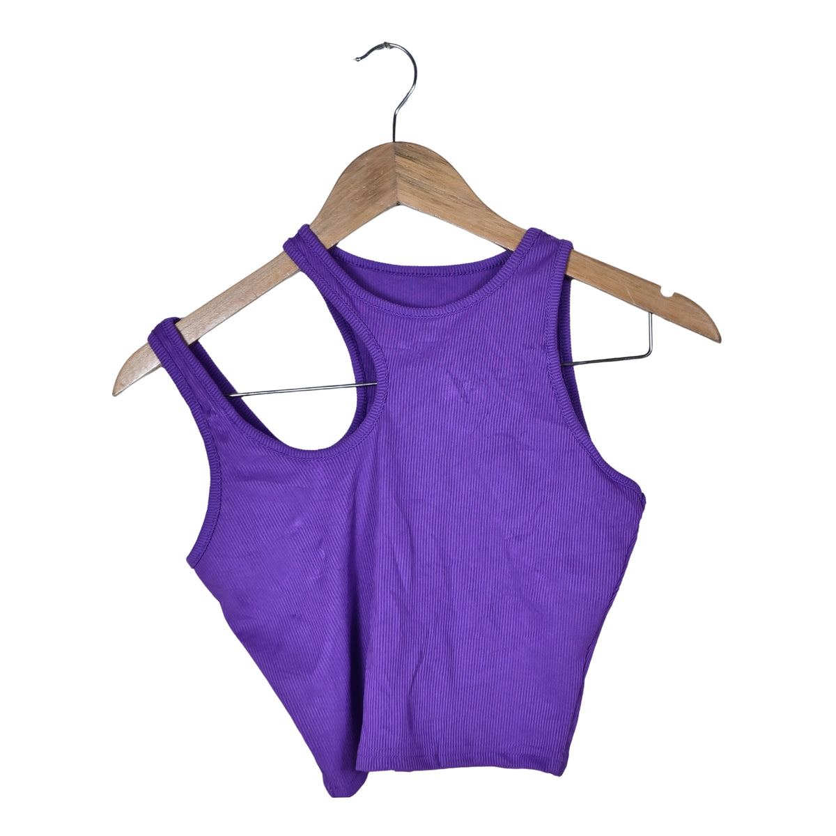 Women's Cut Out Shoulder Tank Top