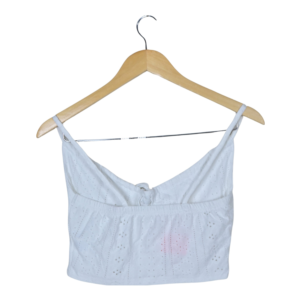 Women's Eyelet Crop Cami Top