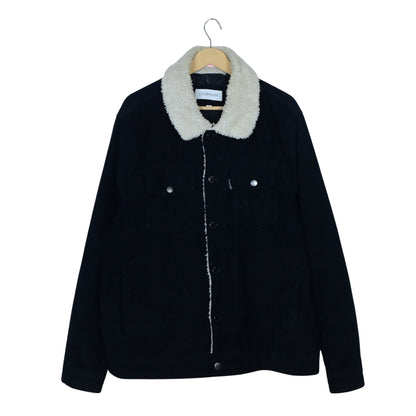 Women's Denim Fur Jacket