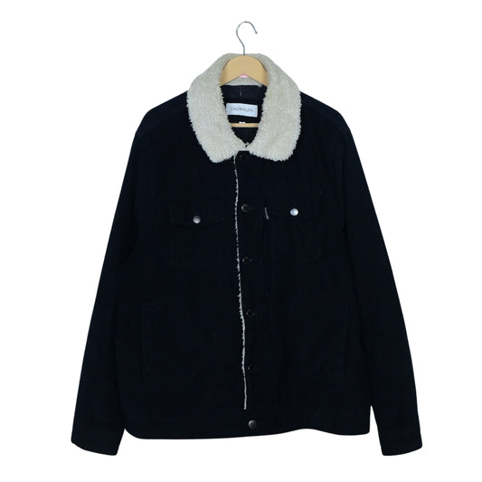 Women's Denim Fur Jacket