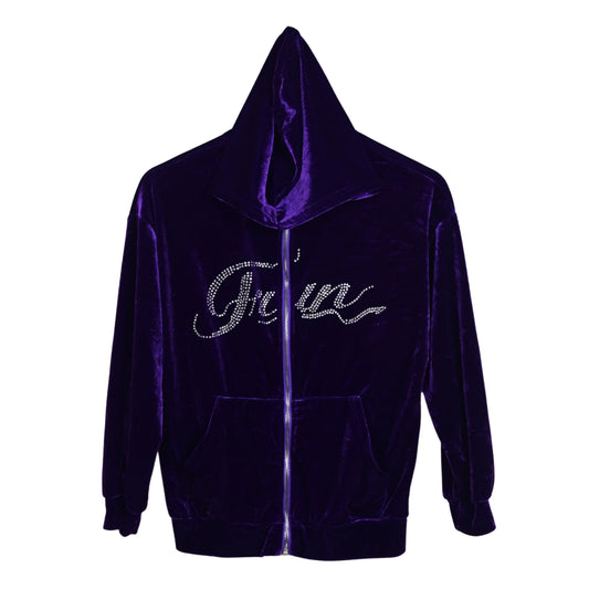 Girl's Velvet Hoodie