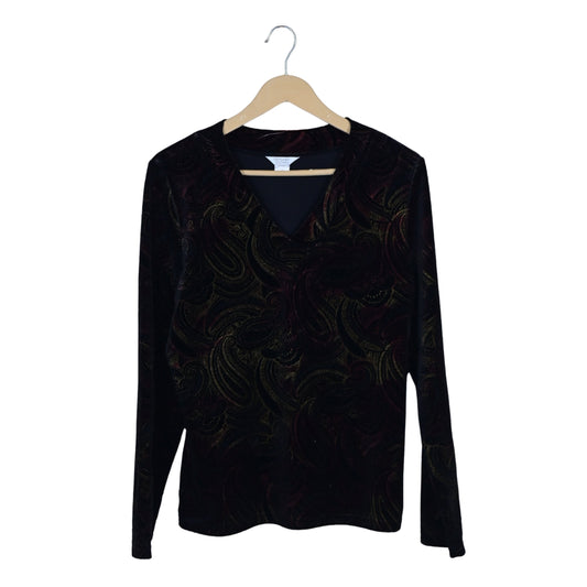 Women's Velvet Top