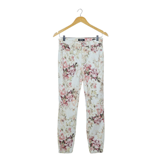 Women's Floral Jeans