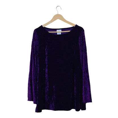 Women's Velvet Top