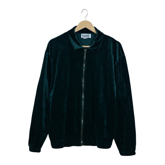 Women's Velvet Zipper Jacket
