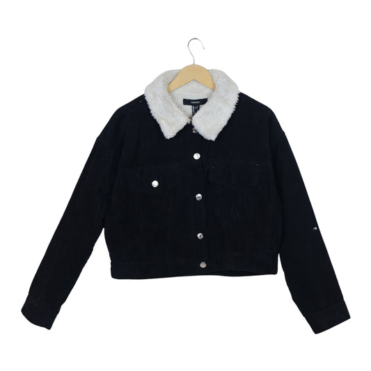 Women's Denim Fur Jacket