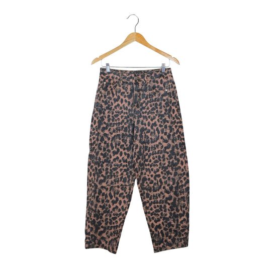 Women's Leopard Printed Jeans
