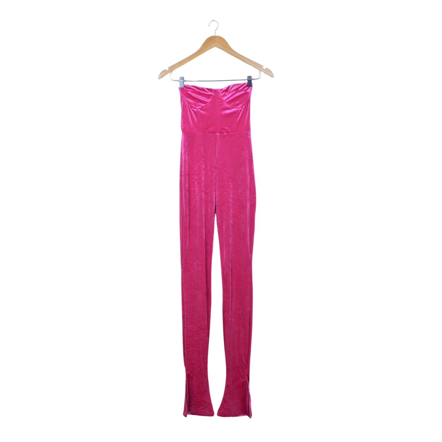 Women's Velvet Jumpsuit