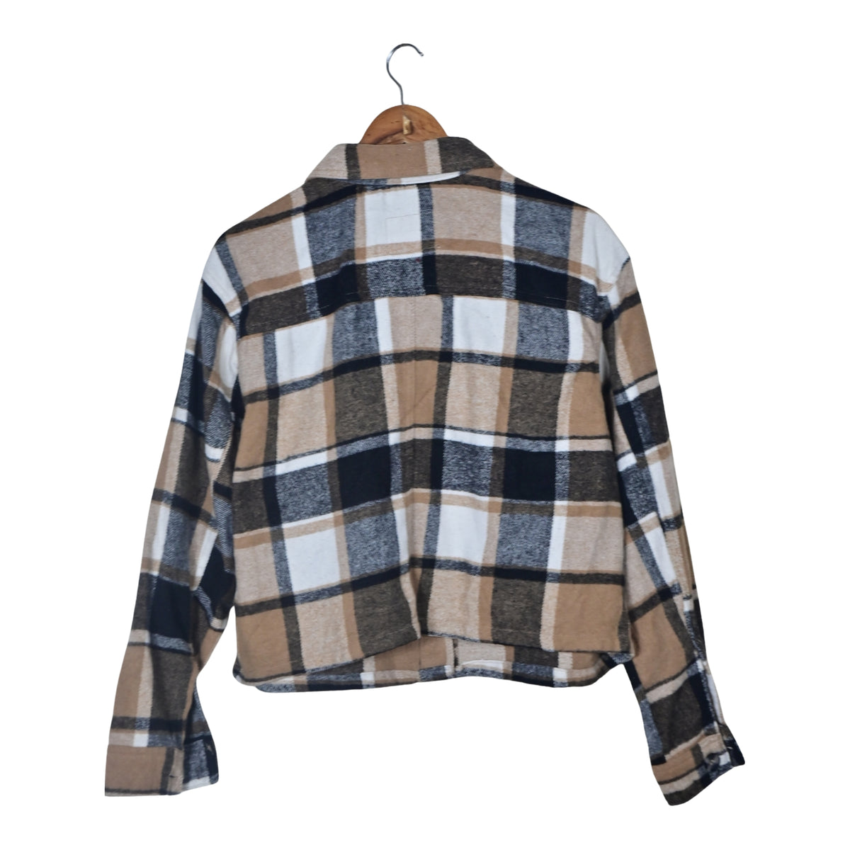 Women's Flannel Crop Shacket