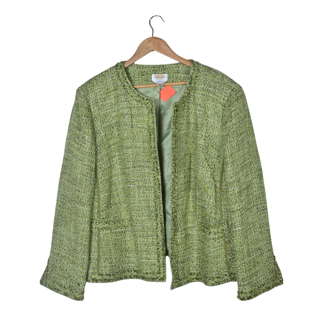 Women's Cropped Tweed Jacket