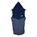Men's Sleeveless Zip Up Hoodie