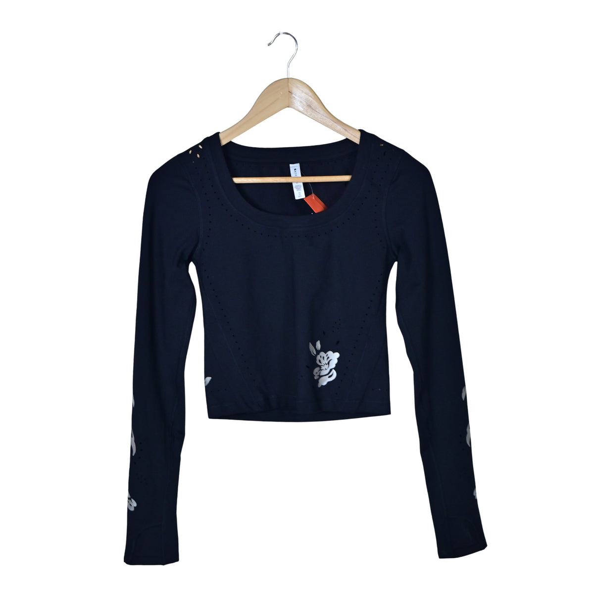 Women's Eyelet Crop Top