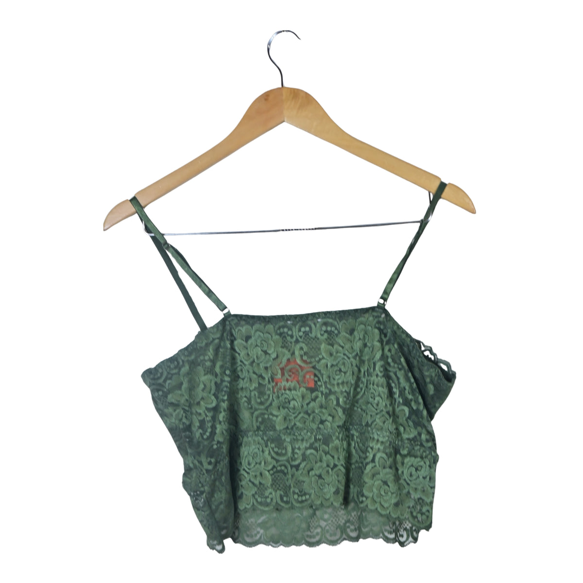Women's Floral Lace Camisole Crop Top