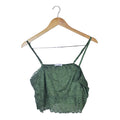 Women's Floral Lace Camisole Crop Top