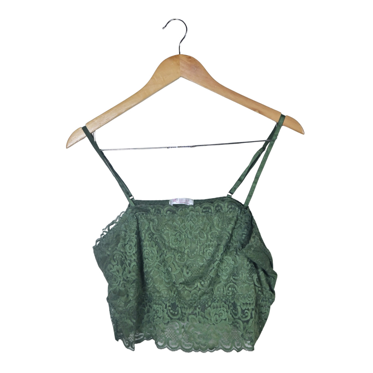 Women's Floral Lace Camisole Crop Top